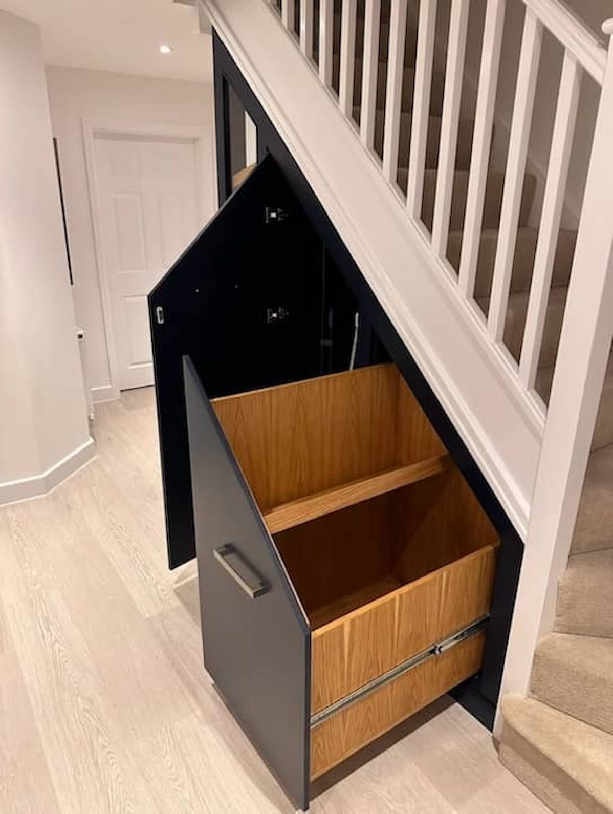under stairs storage