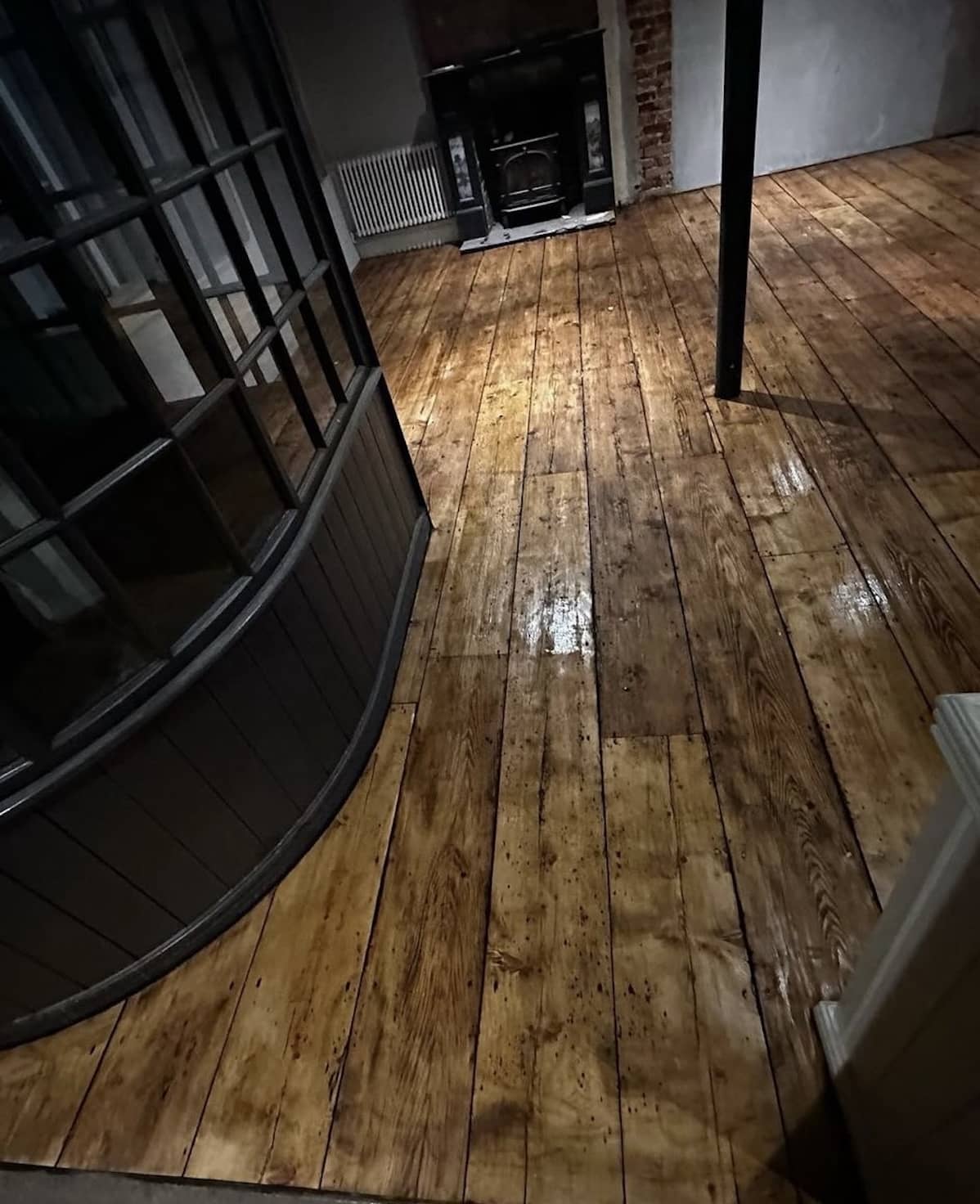 wooden flooring