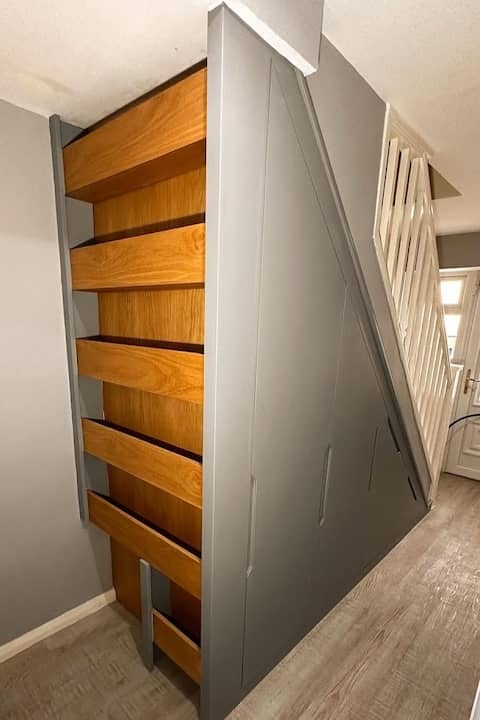 under stairs storage